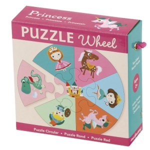 Puzzle princesse de 7 pièces - Puzzle pour fillette de 2 ans et plus. Puzzle Mudpuppy